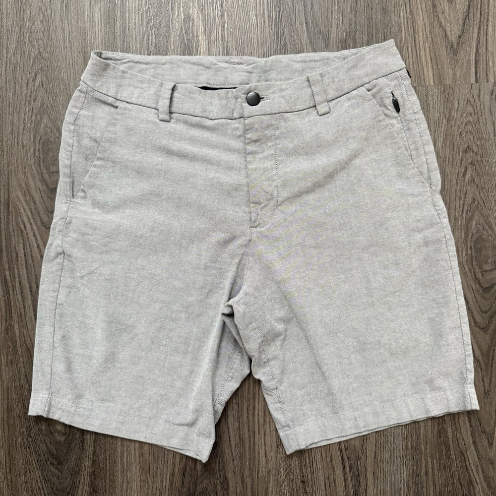 Lululemon Men's Commission Classic Chino Shorts - 30x8.5 - Gray